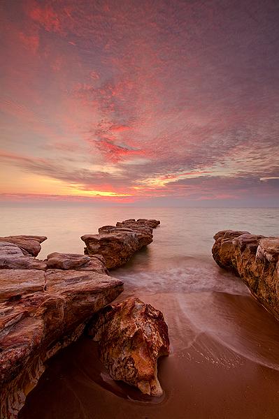 _MG_0483mw.jpg - Rocky Sunset - Rapid Ceek, NT