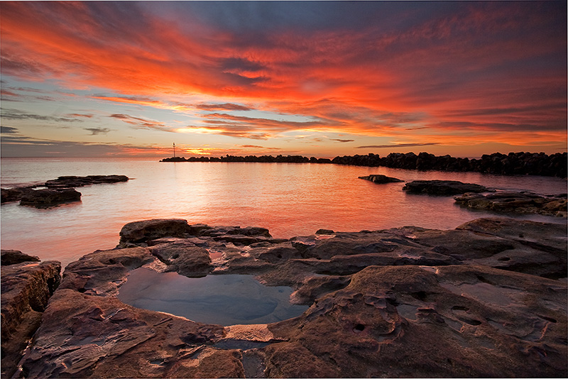 _MG_4913mw.jpg - End of Season Sunset - Nightcliff, Darwin, NT.