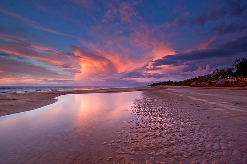 _MG_6634mw.jpg - Sunset Thunderhead - Casuarina Beach, Darwin, NT.