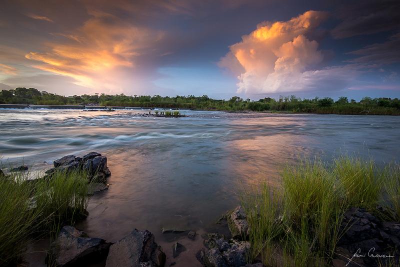 20130127-_DSC0849.jpg - Ivanhoe Sunset Cells - Ivanhoe Crossing, Kununurra