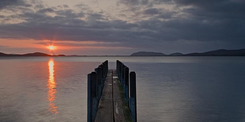 IMG_4385mw.jpg - Jetty at Sunrise - Little Grove, Albany