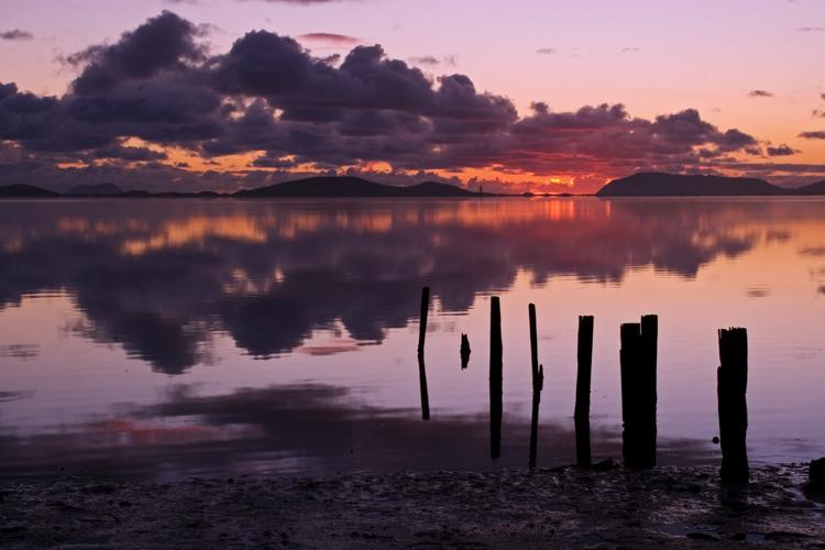 LS305mw.jpg - Sunrise over Princess Royal Harbour, Albany