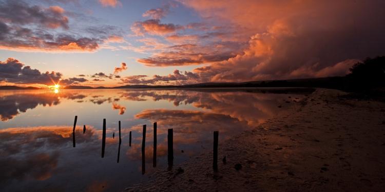 LS306mw.jpg - Sunrise over Princess Royal Harbour, Albany