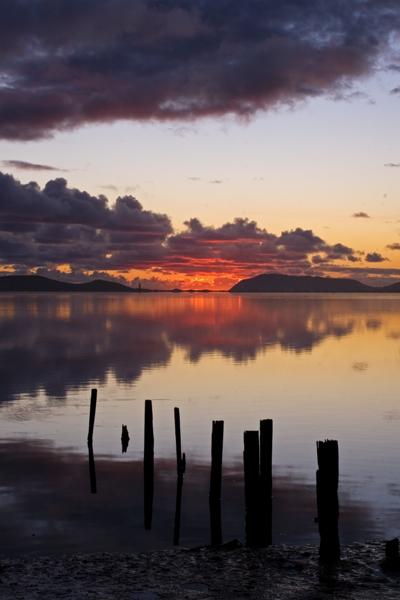 LS308mw.jpg - Sunrise over Princess Royal Harbour, Albany