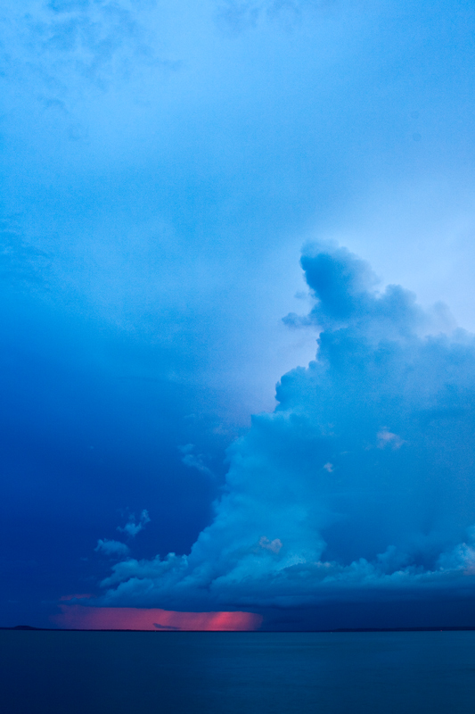 IMG_0680mw.jpg - Storm Cloud at Sunset - Darwin Harbour